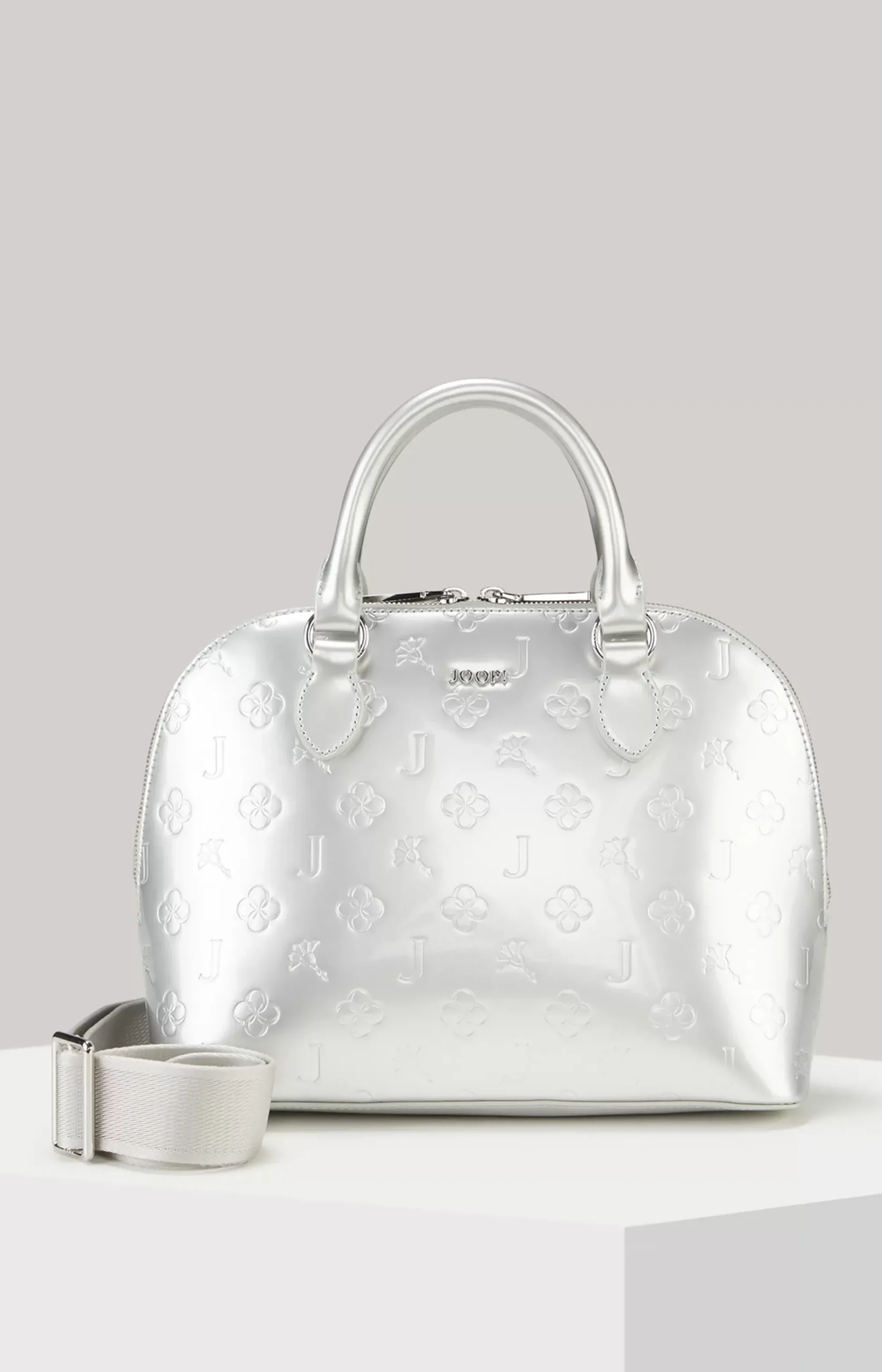 Decoro Lucente Suzi Silver Handbag