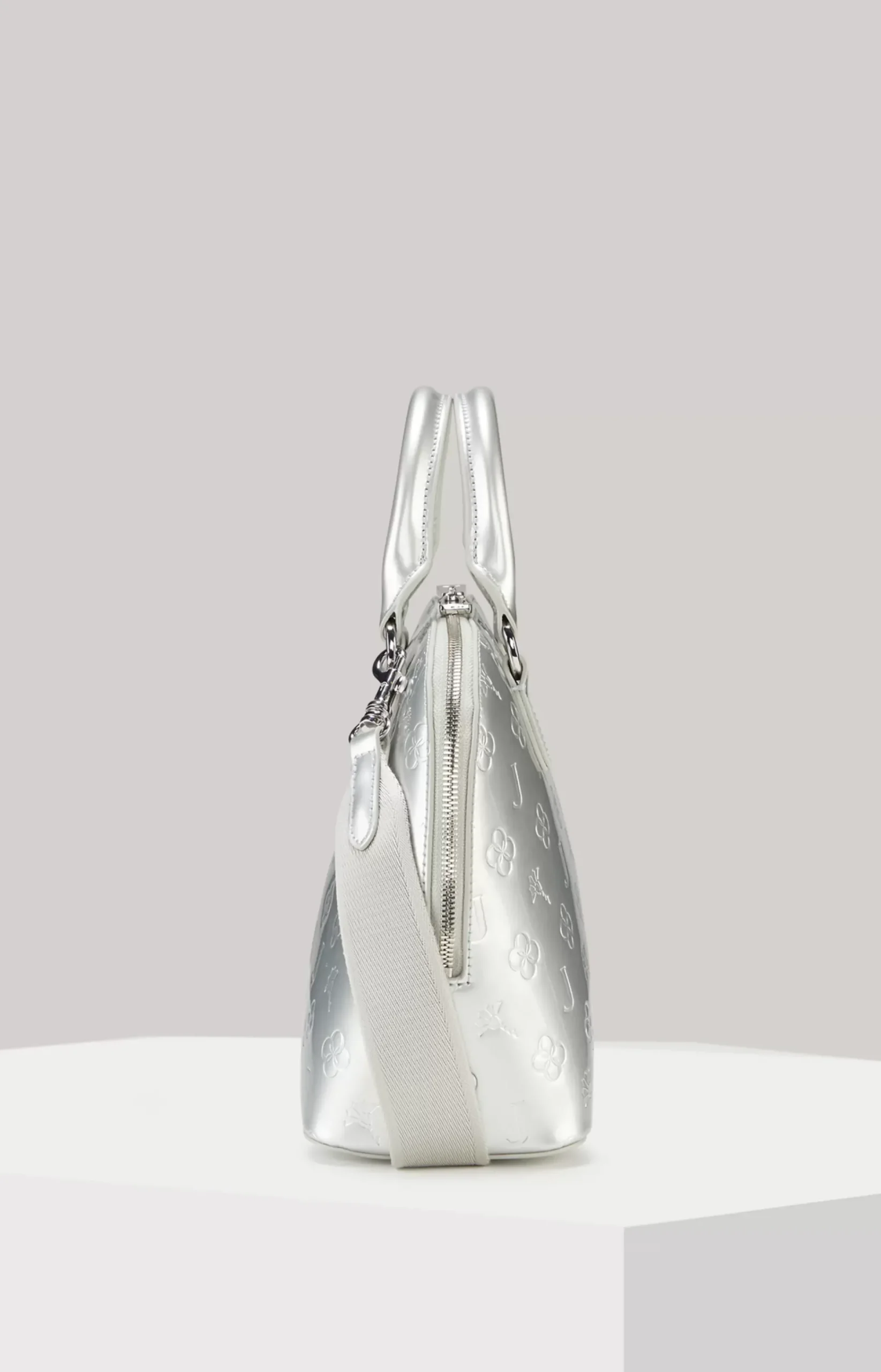 Decoro Lucente Suzi Silver Handbag