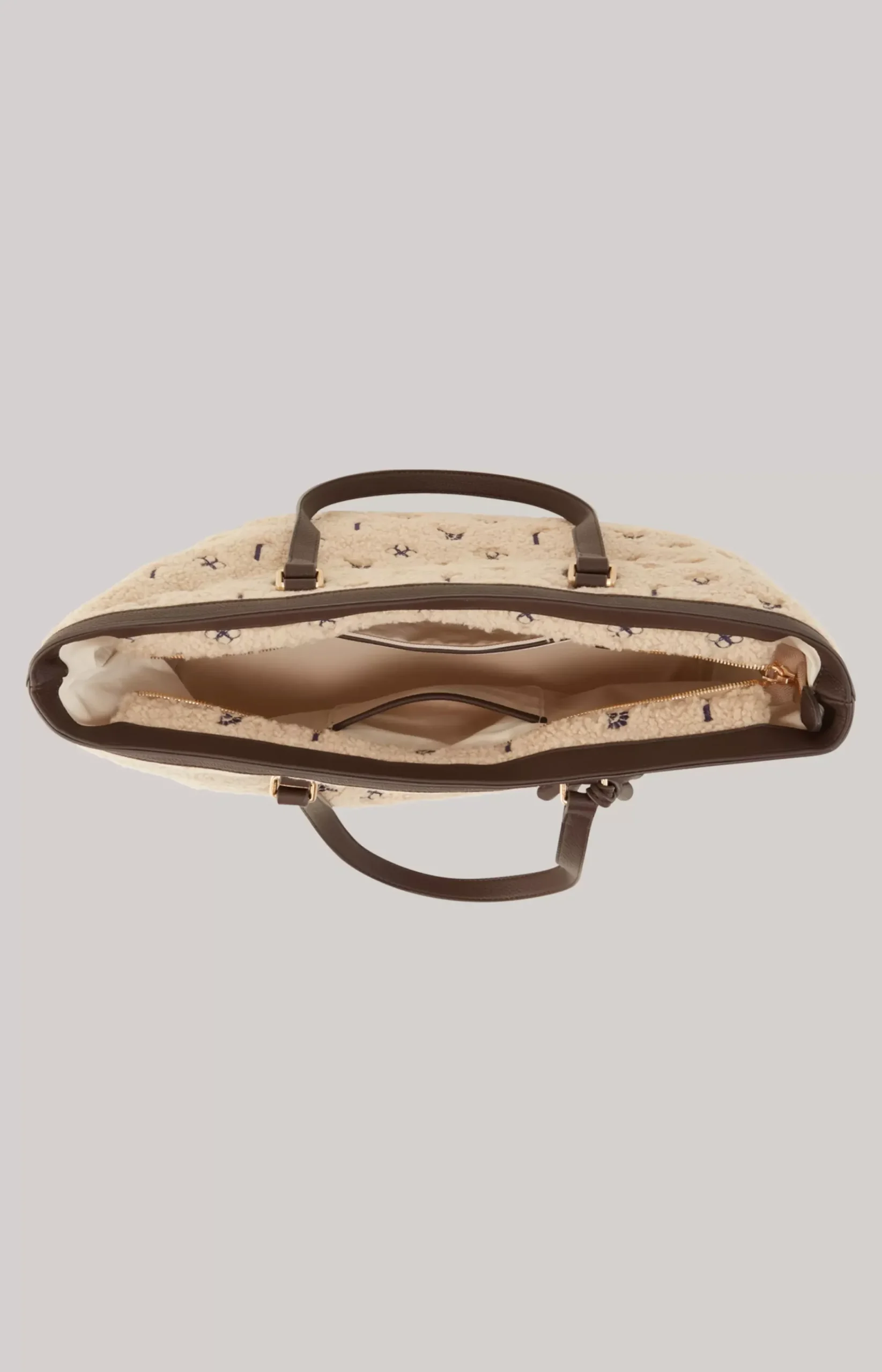 Decoro Peluche Mariella Shopper in Beige