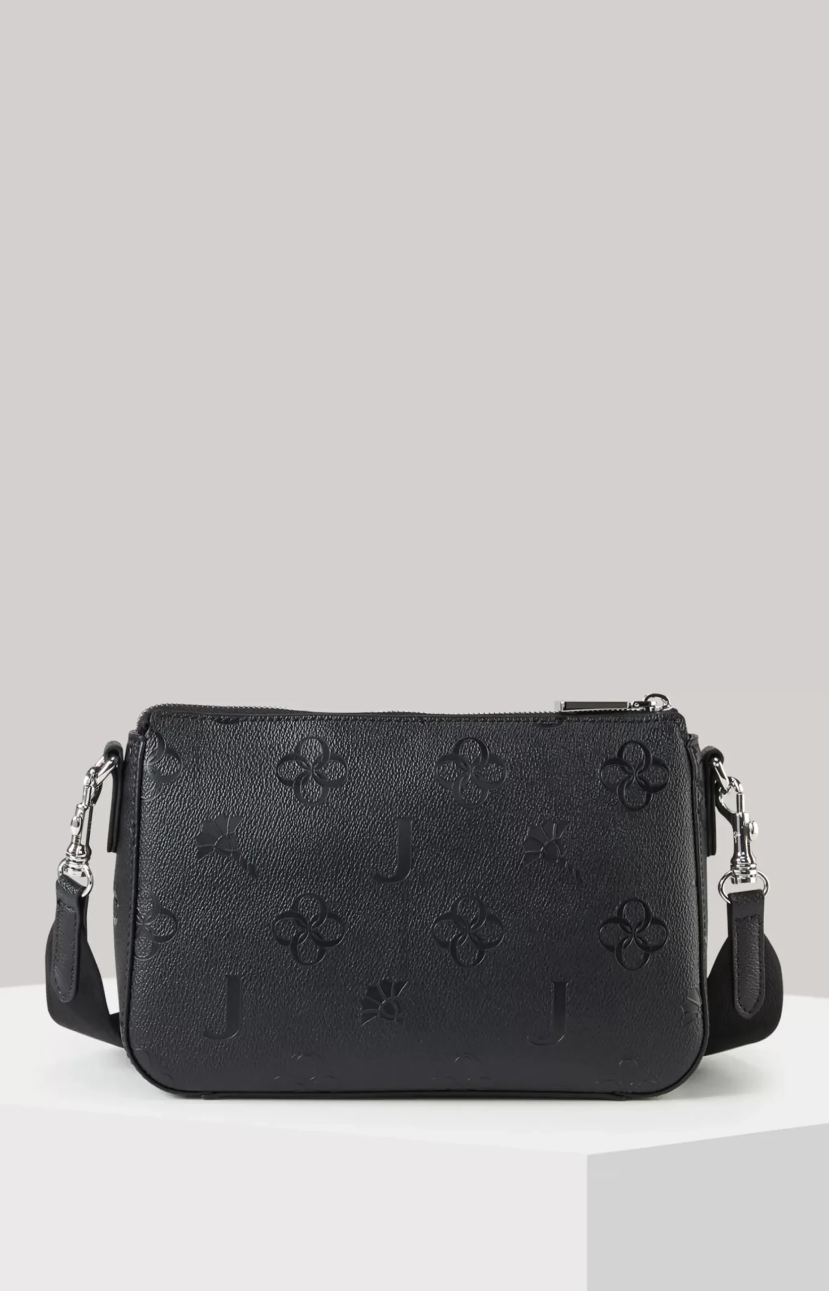 Decoro Stampa Jasmina Shoulder Bag in Black