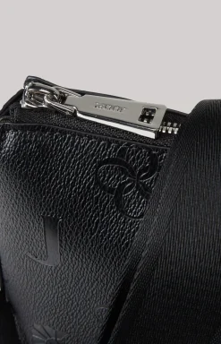 Decoro Stampa Jasmina Shoulder Bag in Black