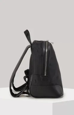 Decoro Tessuto Enrica Rucksack in Black