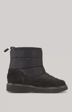 Decoro Tessuto Telos Snow Boots in Black