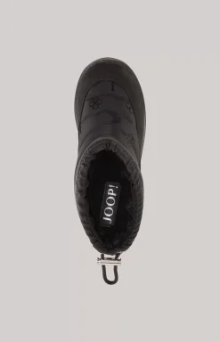 Decoro Tessuto Telos Snow Boots in Black