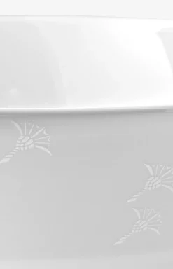 Faded Cornflower Bowl 16 cm - Set of 2 in White