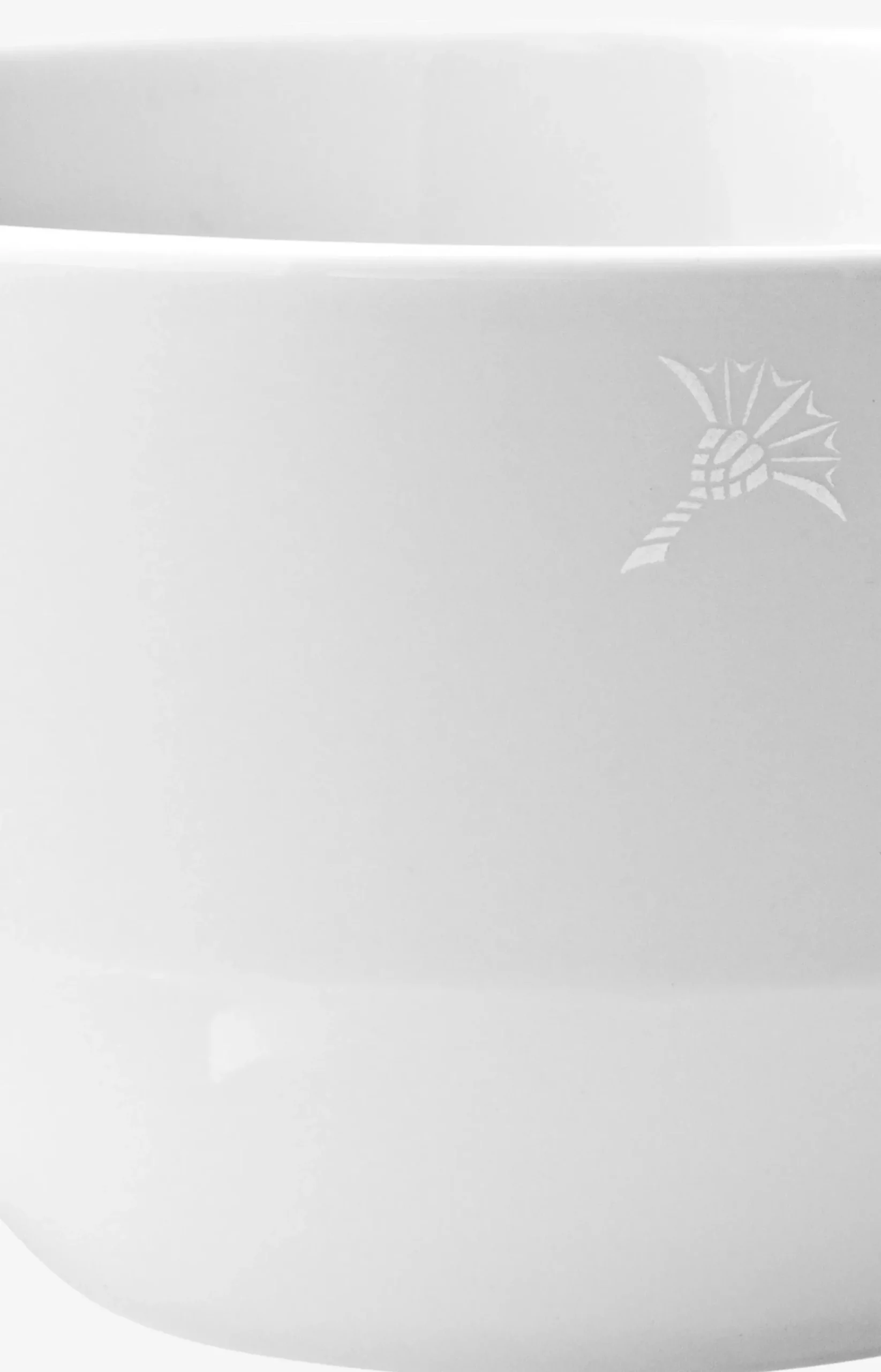 Faded Cornflower Bowl 10 cm in White