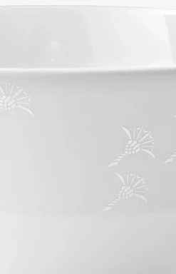 Faded Cornflower Bowl 13 cm - Set of 2 in White