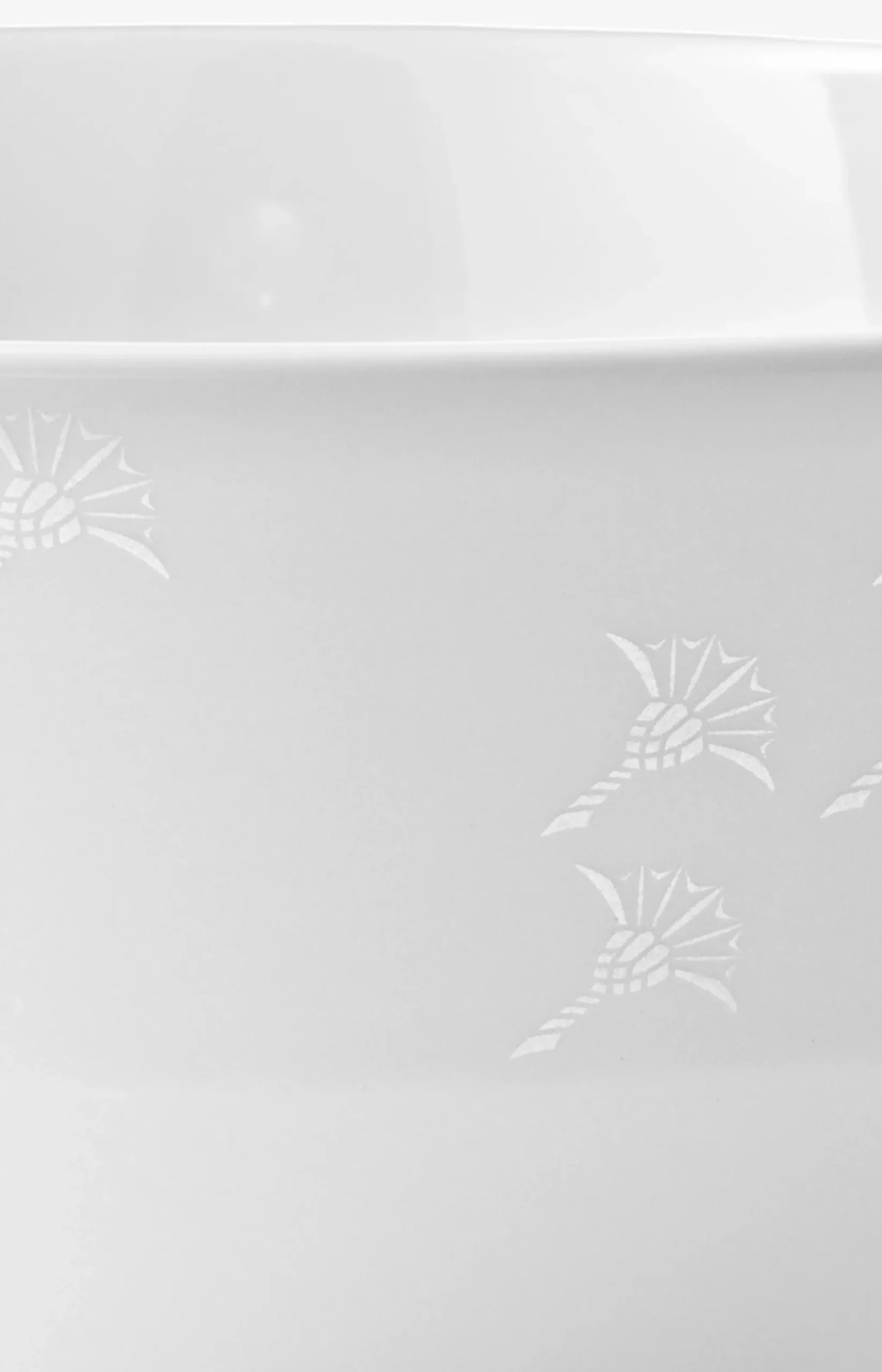 Faded Cornflower Bowl 13 cm - Set of 2 in White