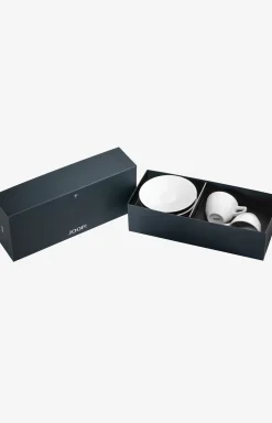 Faded Cornflower Expresso Cup - Set of 2 in White