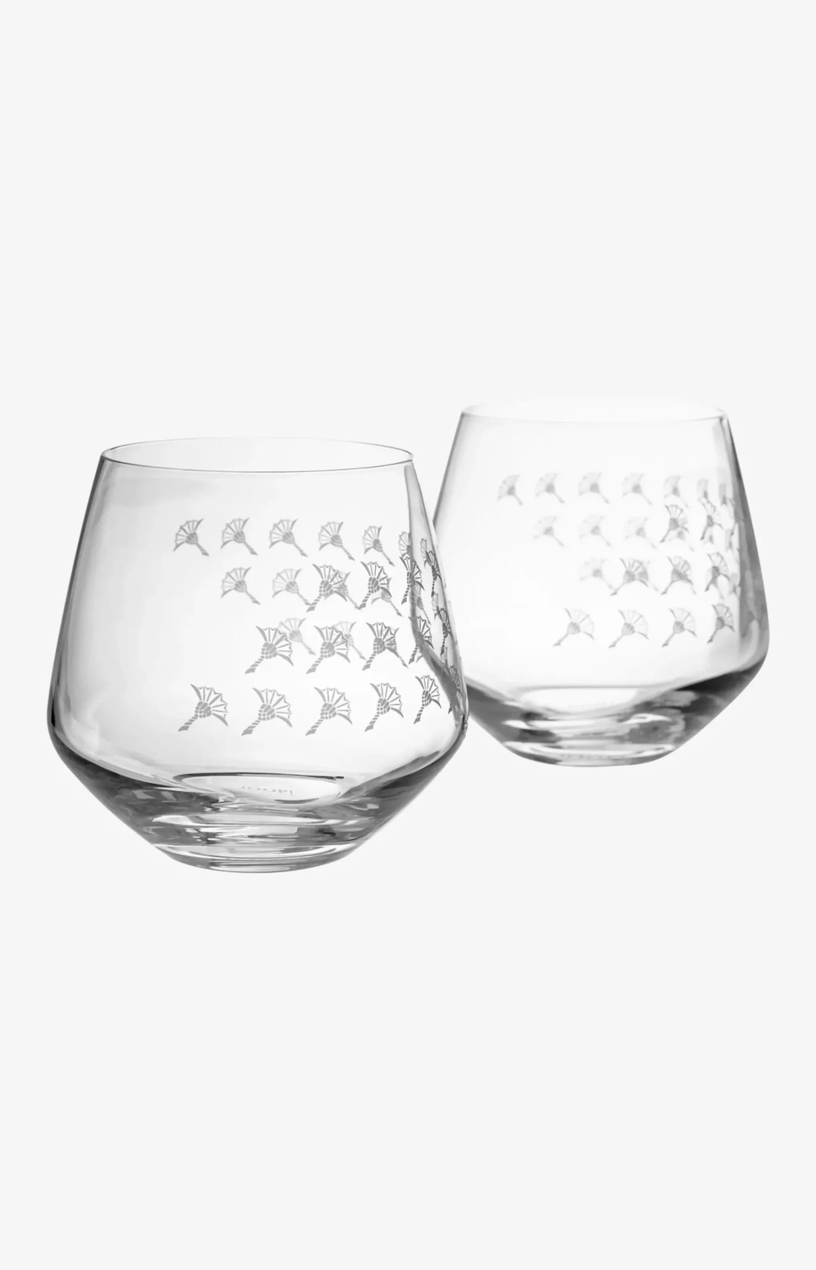Faded Cornflower water glass - set of 2
