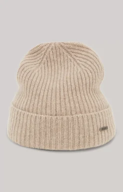 Fenol Knitted Hat in Light Brown