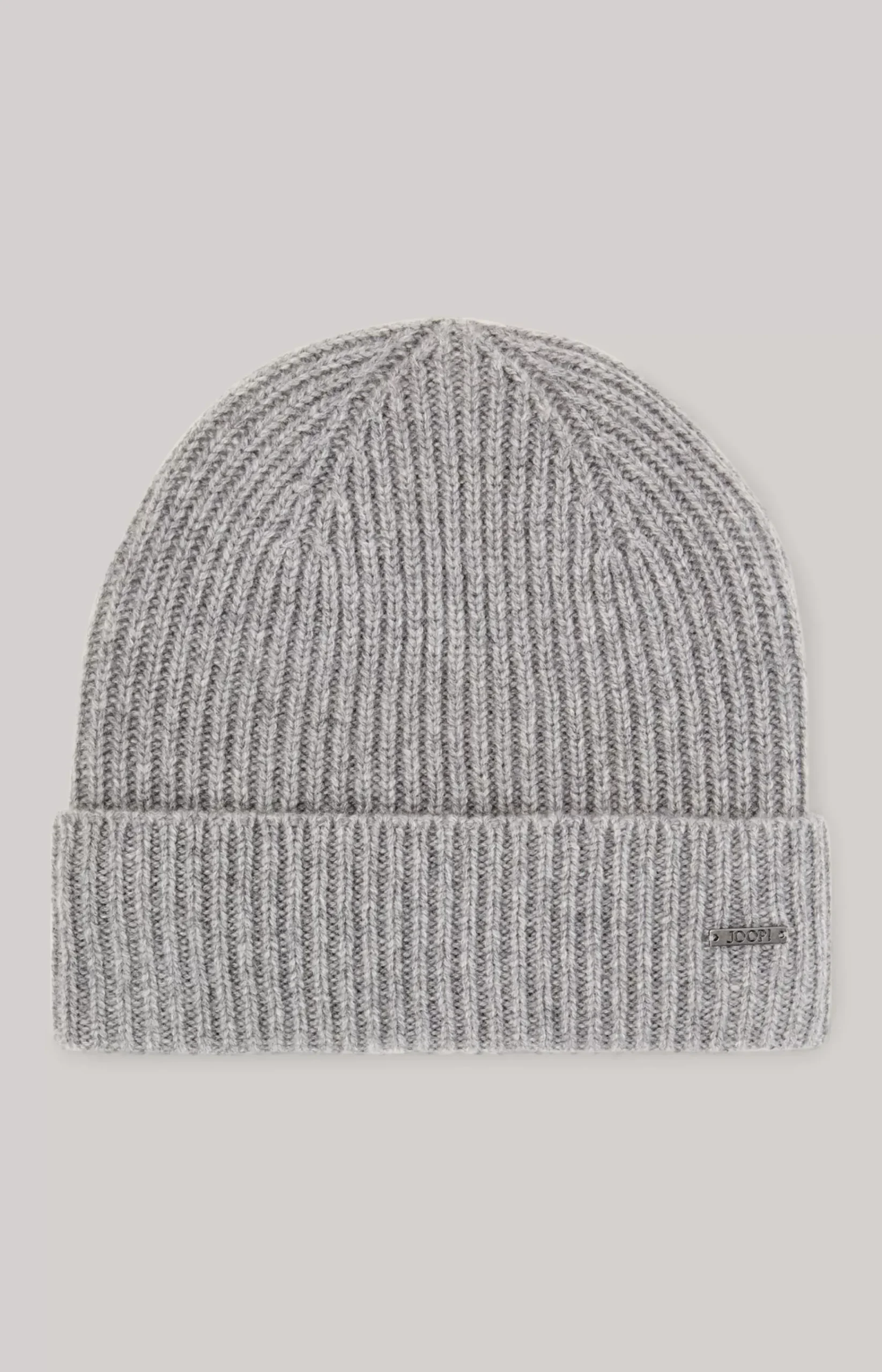 Fenol Knitted Hat in Light Grey