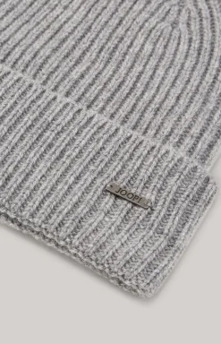 Fenol Knitted Hat in Light Grey