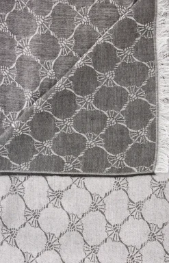 Ferdis Scarf in Black/Silver Grey