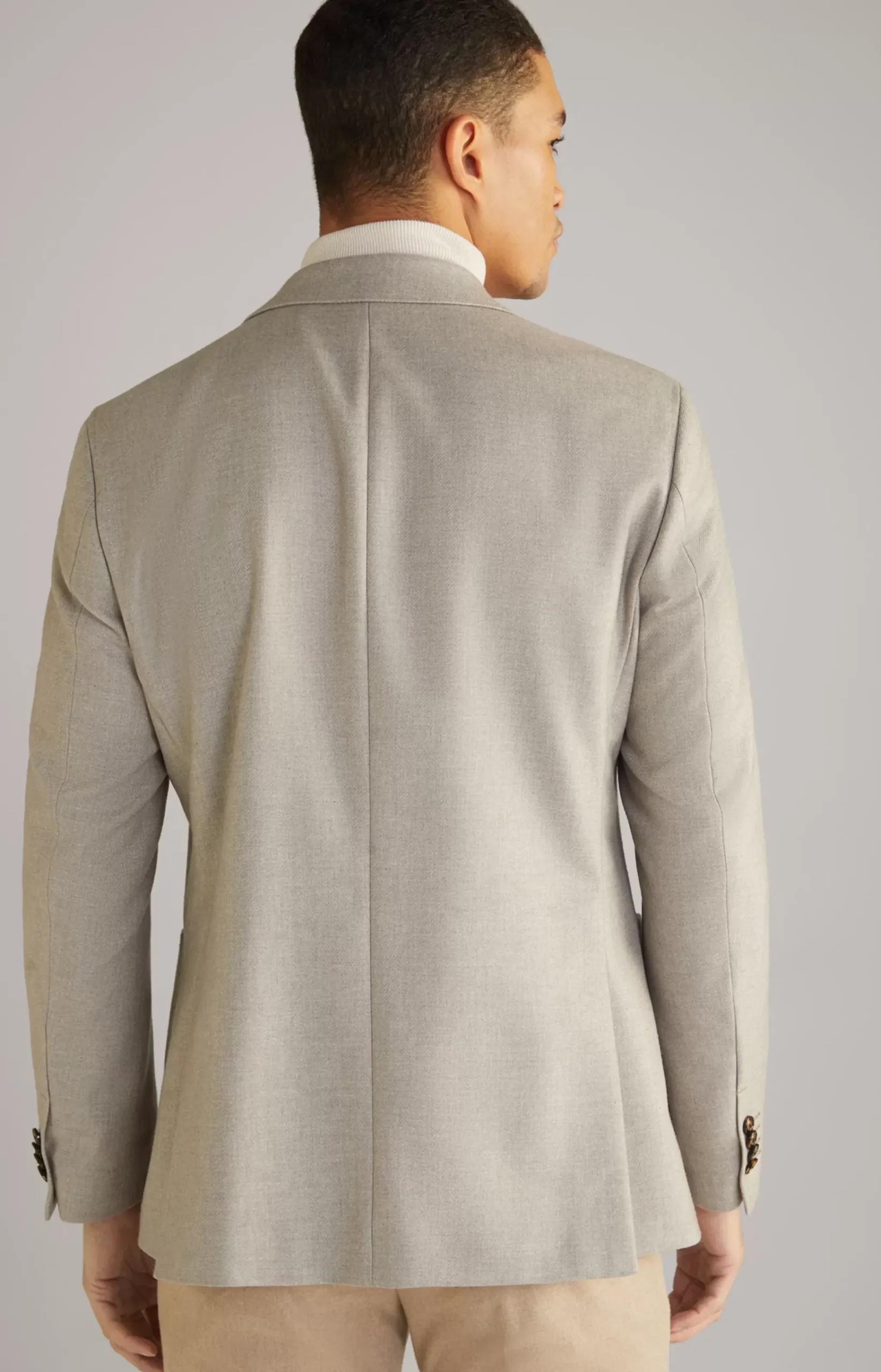 Four Jacket in Beige Marl