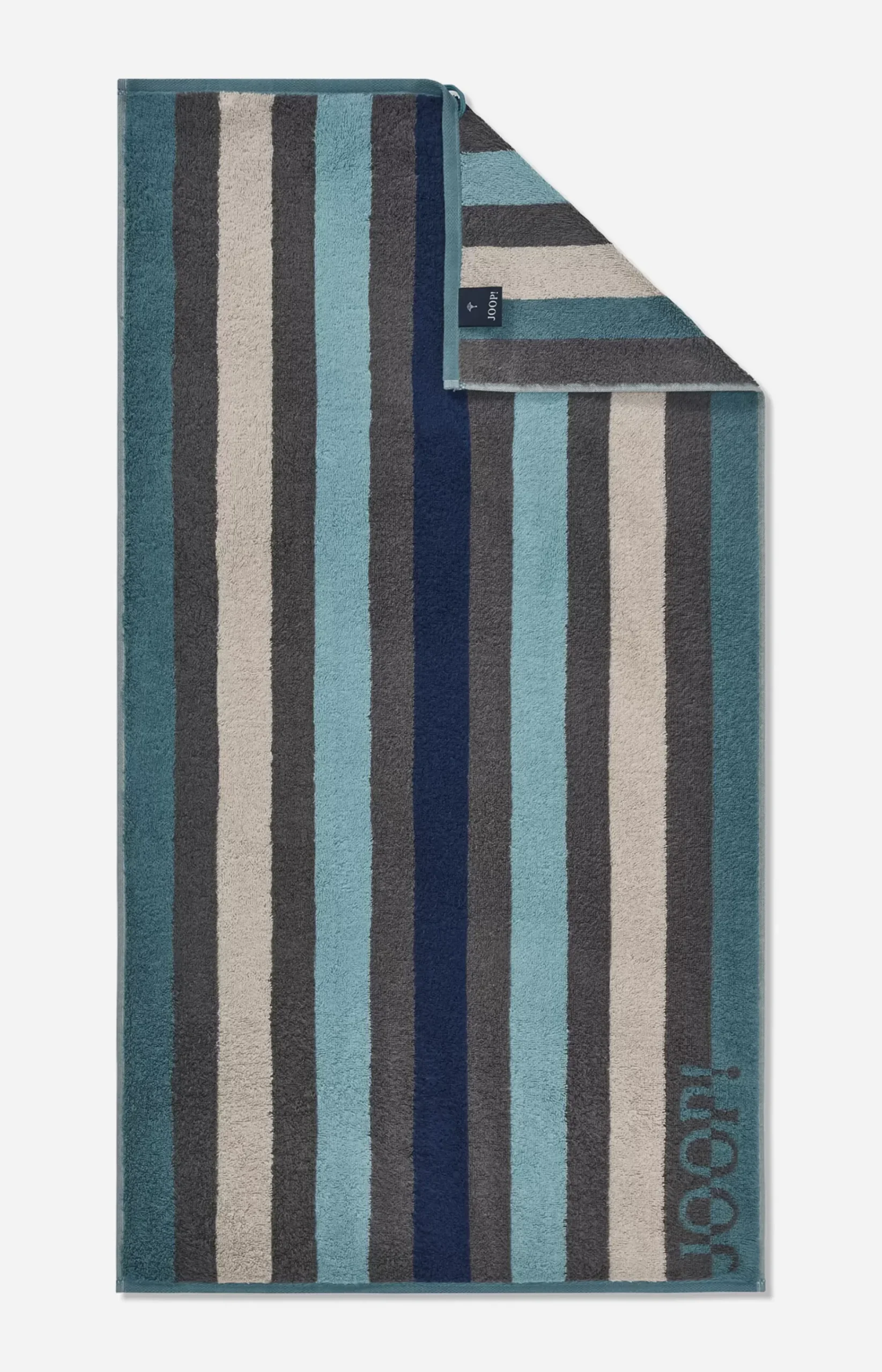 French Fryer Series JOOP! TONE STRIPES in Aqua Stripe
