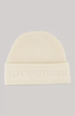 Fulvio Knit Beanie in Ecru