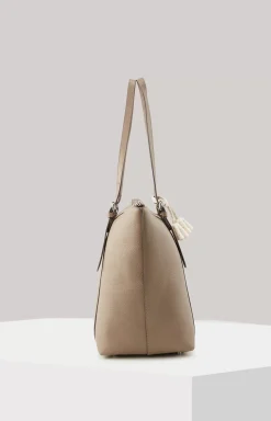 Giada Helena Shopper in Light Brown