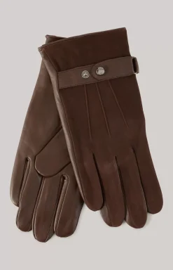 Gloves in Dark Brown