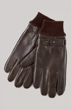 Gloves in Dark Brown