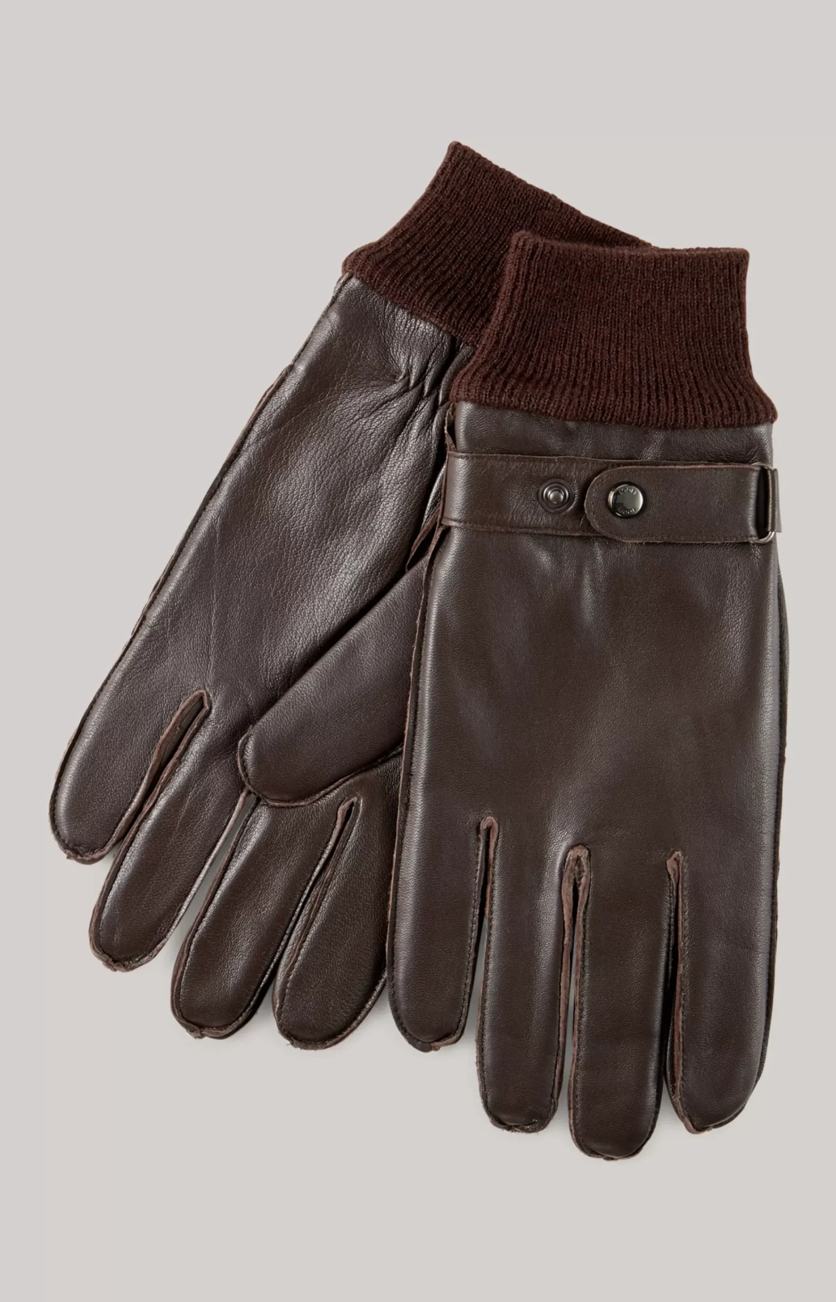 Gloves in Dark Brown
