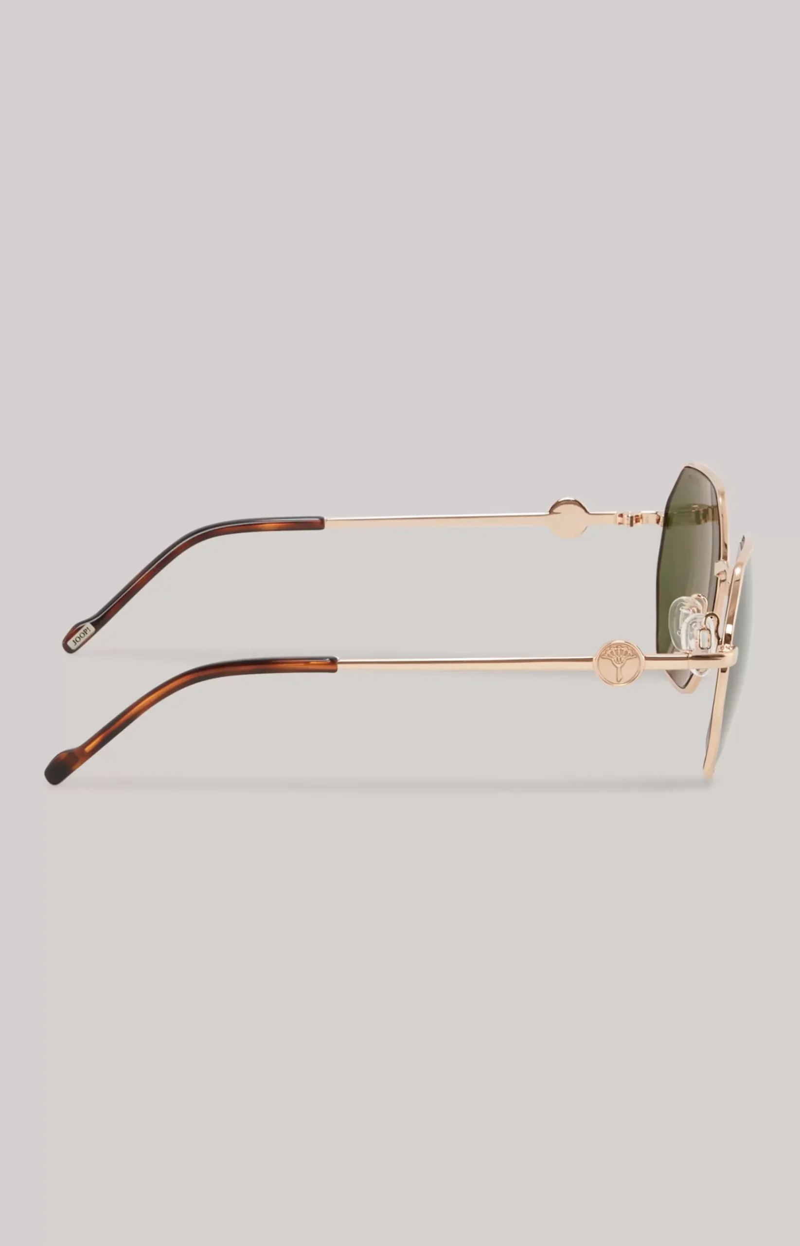 Gold/Green Sunglasses