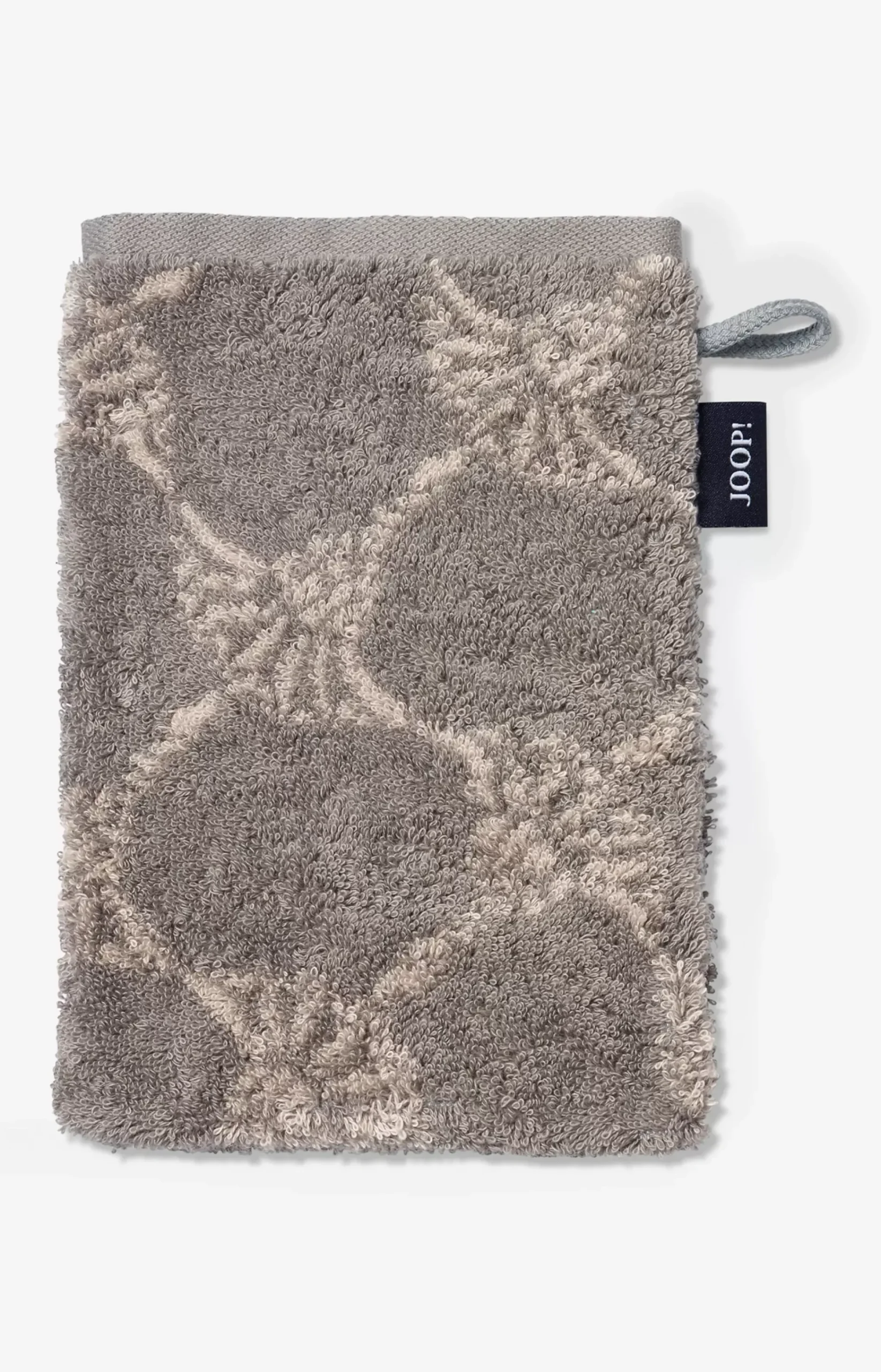 Graphite/Beige Cornflower Terrycloth Series in Graphite