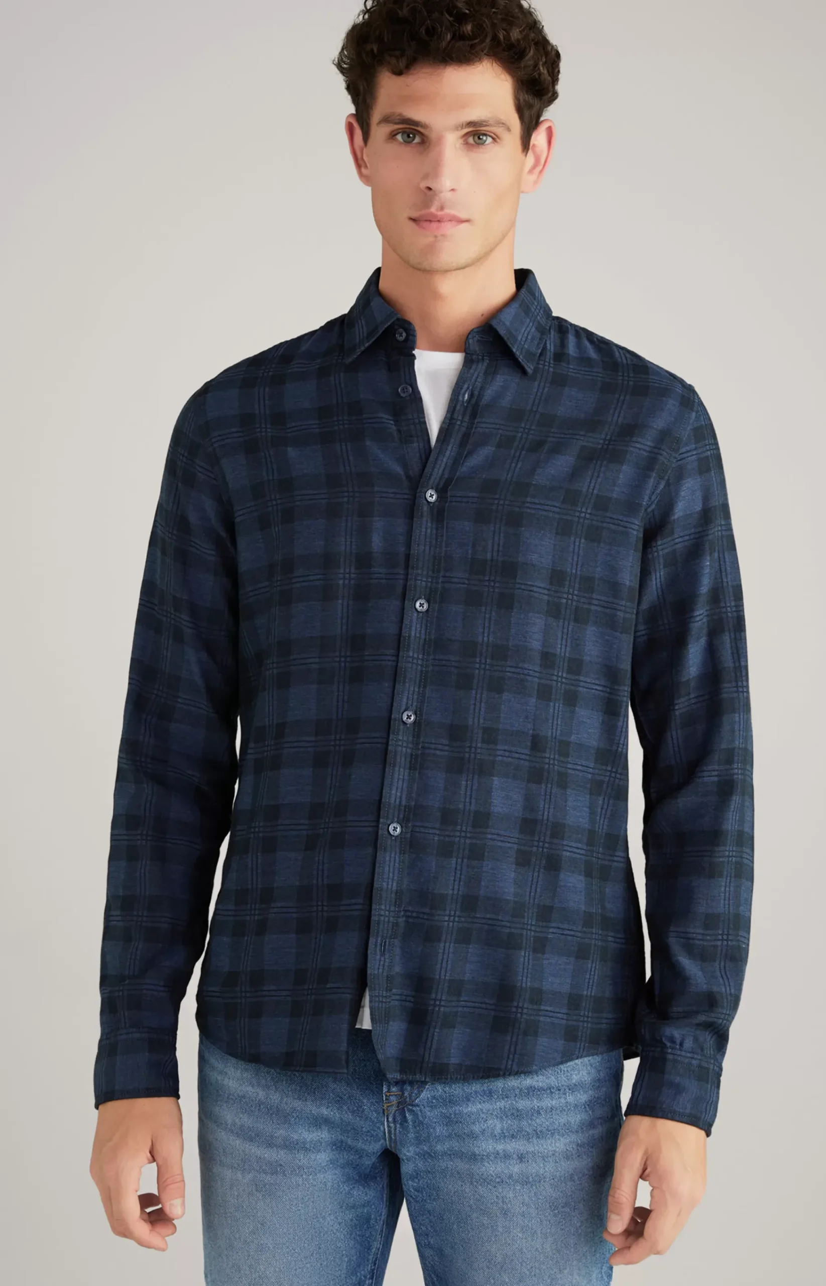 Hanson Shirt in Dark Blue