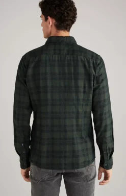 Hanson Shirt in Dark Green