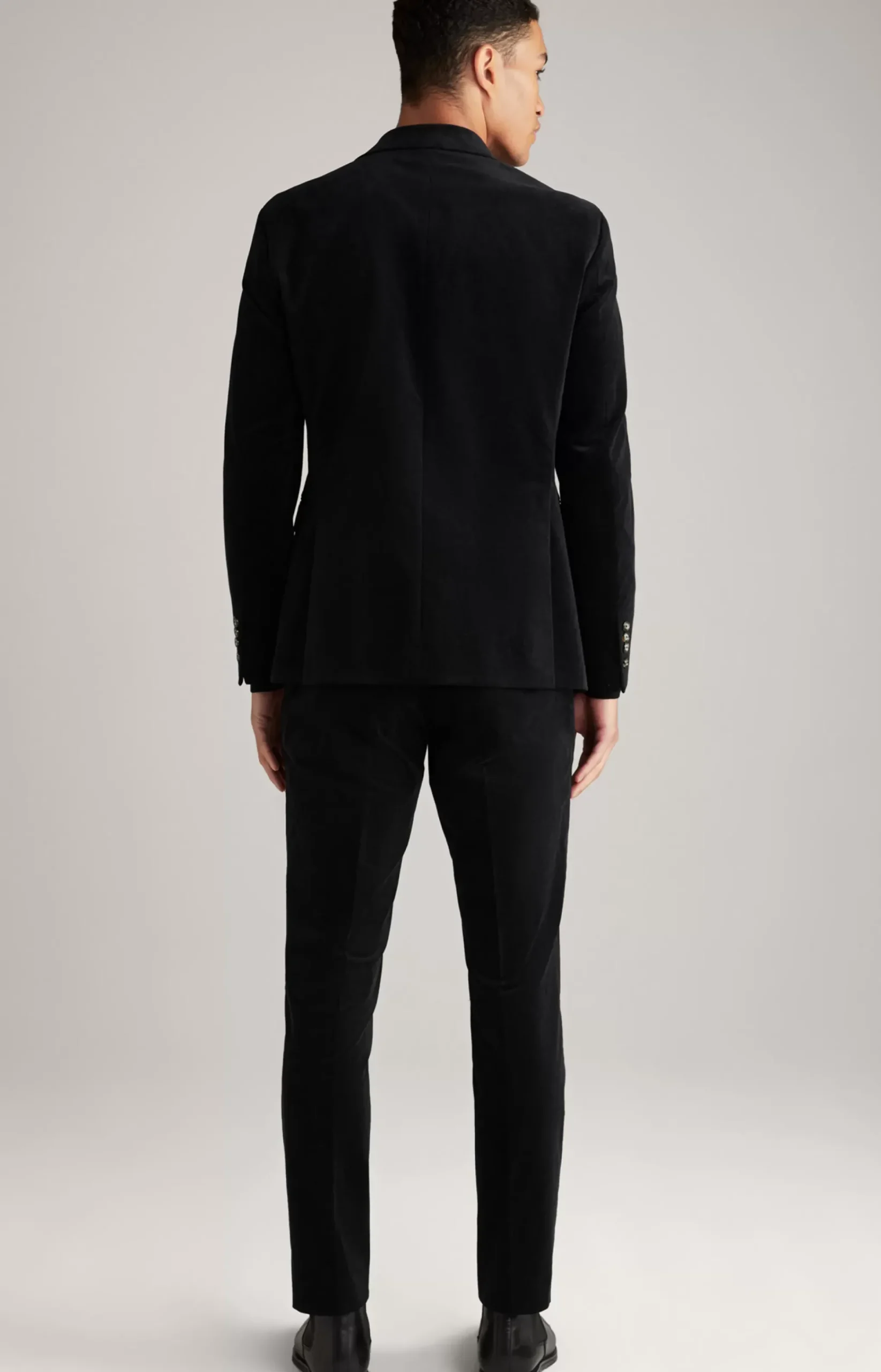 Haspar-Bloom Corduroy Suit in Anthracite