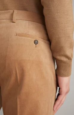 Haspar-Bloom Corduroy Suit in Light Brown