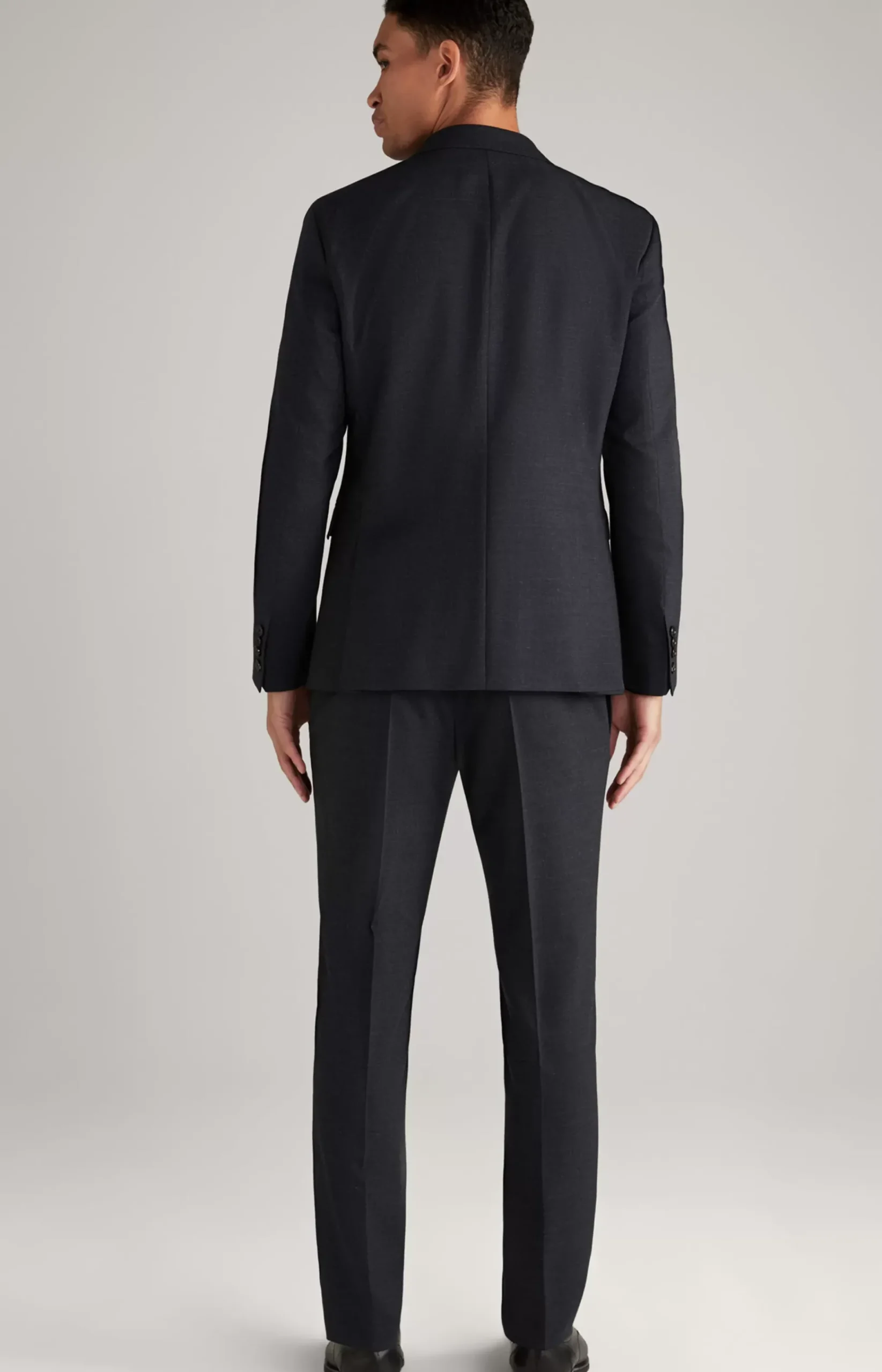 Haspar-Bloom Suit in Dark Blue mélange