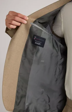 Haspar-Bloom Suit in Flecked Grey mélange