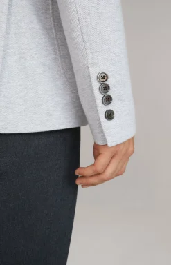 Havardy Jacket in Mottled Light Grey
