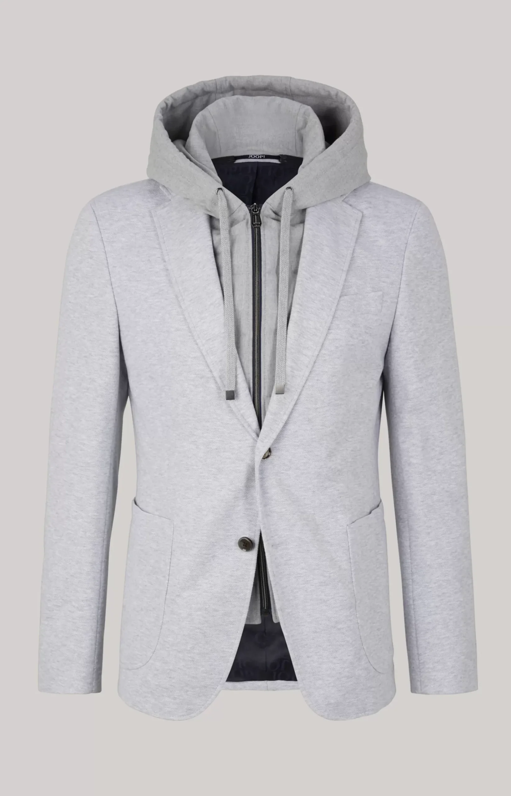 Havardy Jacket in Mottled Light Grey