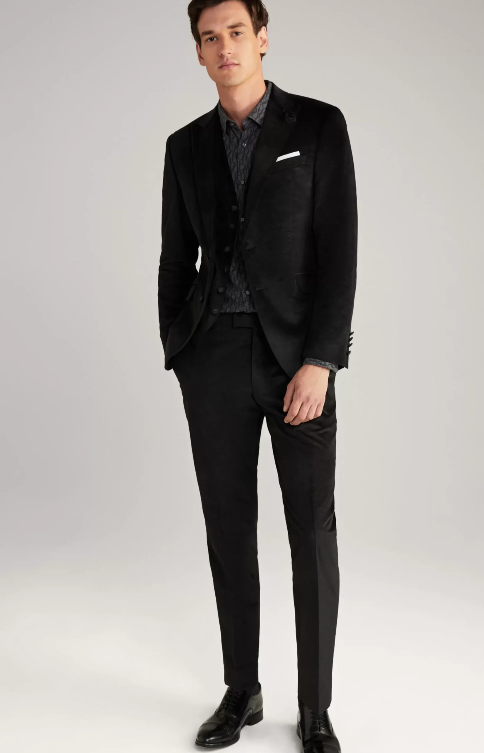 Hawker Modular Wedding Jacket in Black