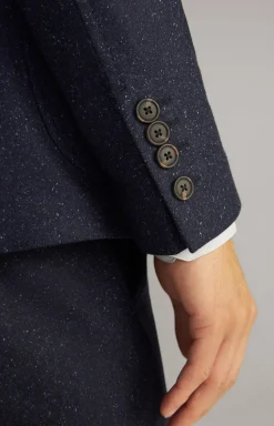 Hectar Jacket in Dark Blue Marl