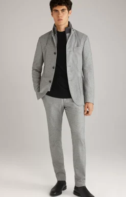Hectar Jacket in Grey Marl