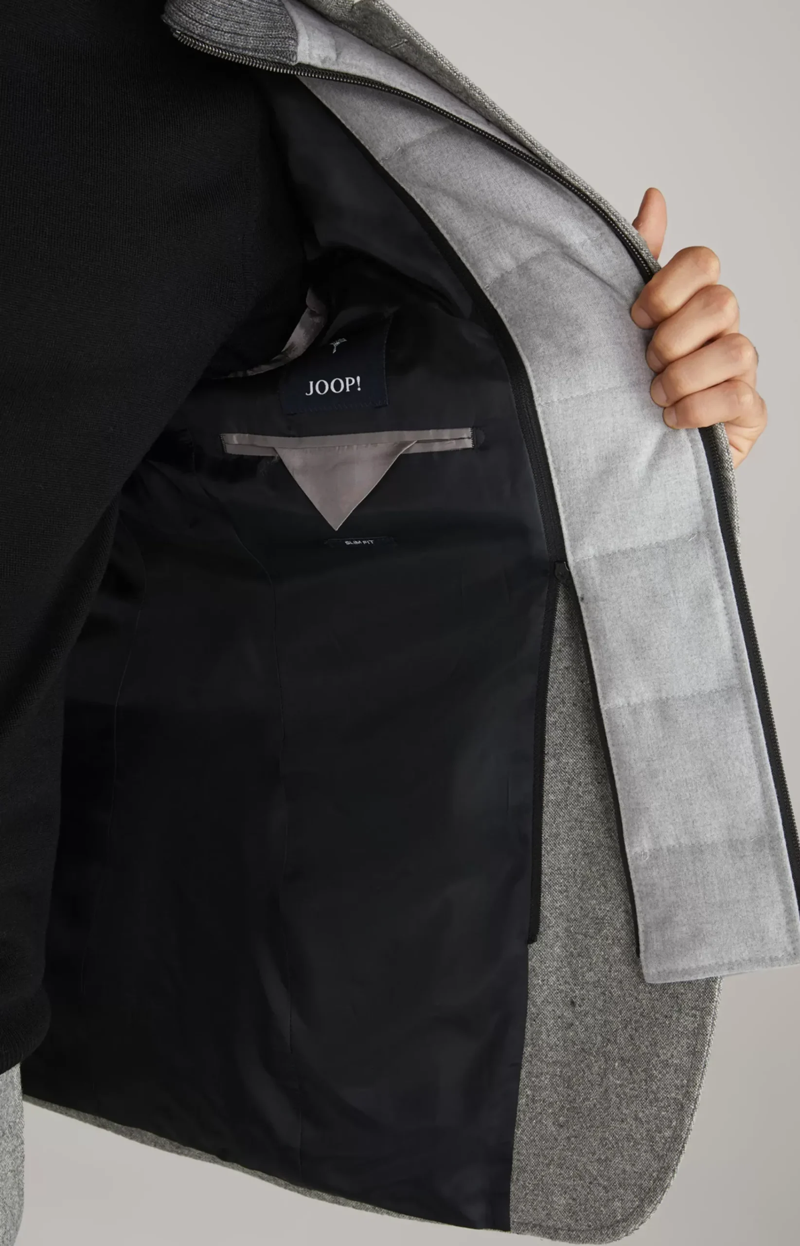 Hectar Jacket in Grey Marl