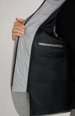 Hectar Jacket in Grey Marl