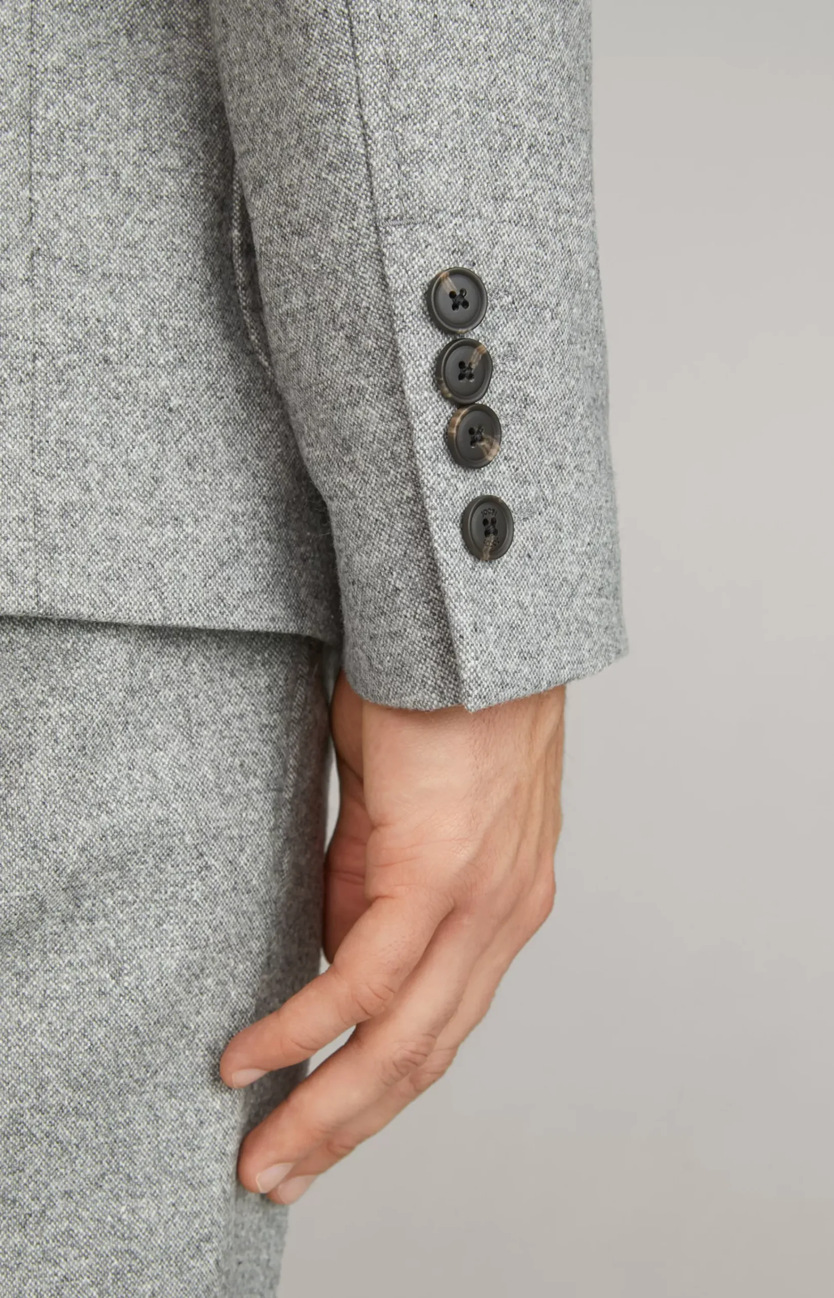 Hectar Jacket in Grey Marl