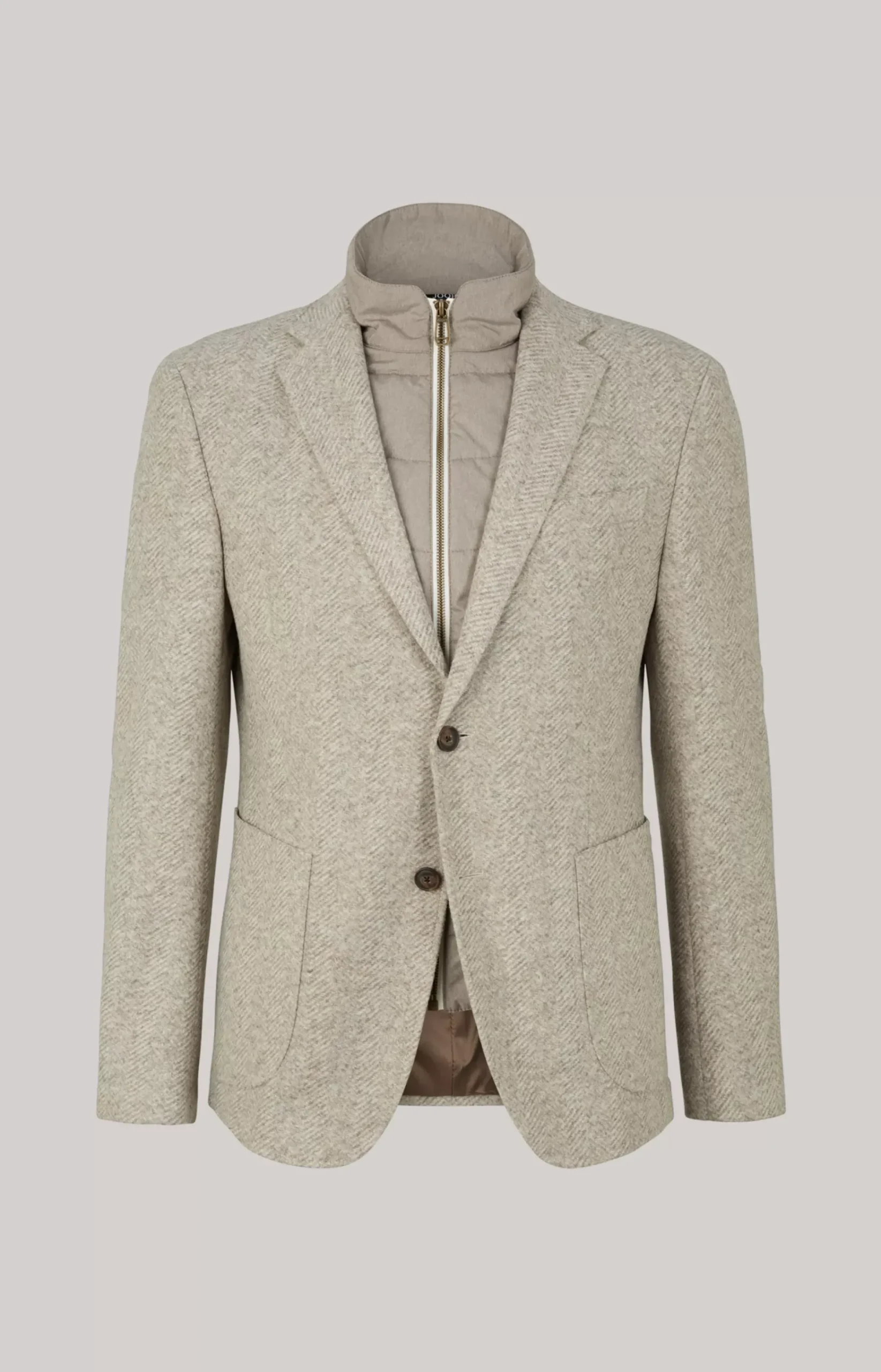 Hecton Jacket in Beige mélange