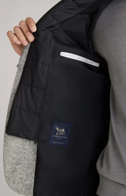 Hecton Jacket in Grey Melange