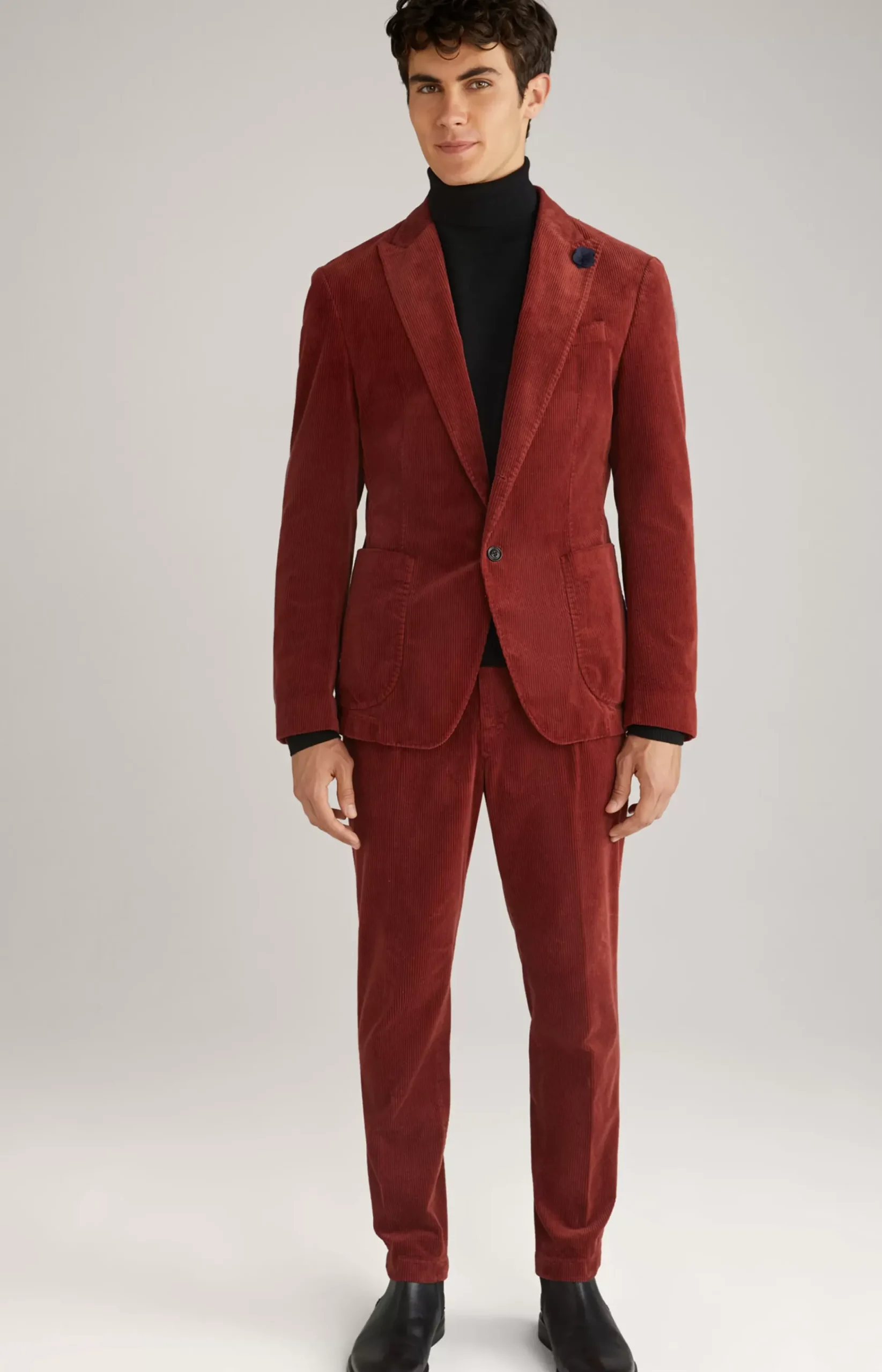 Hedvin Corduroy Jacket in Rust