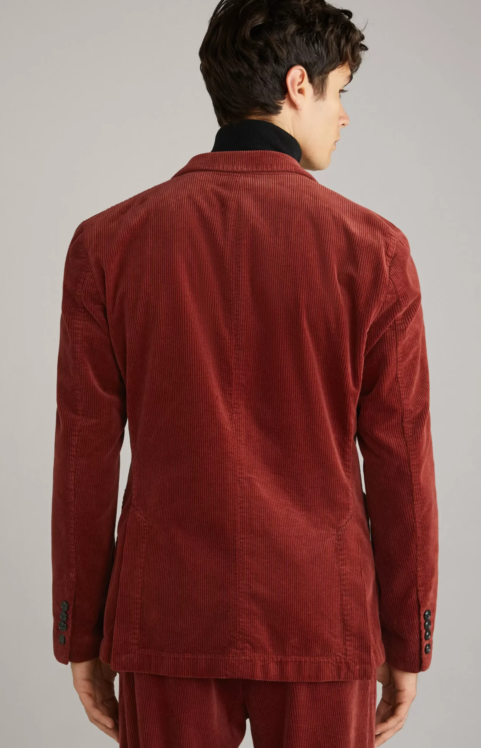 Hedvin Corduroy Jacket in Rust