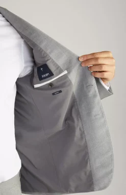 Herby Modular Jacket in Grey Melange