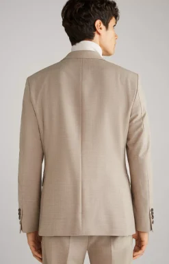 Herby Modular Jacket in Light Brown Marl