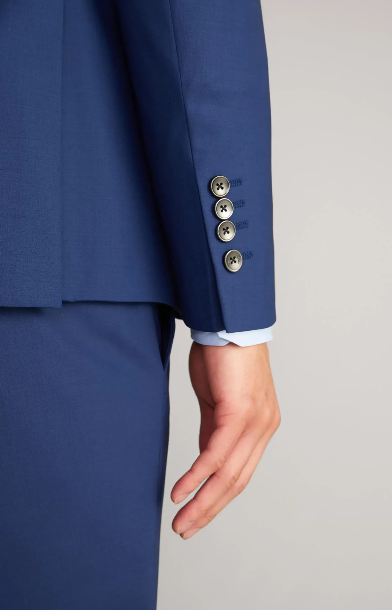 Herby Modular Jacket in Medium Blue