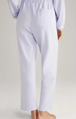 High-Waisted Loungewear Joggers in Lavender