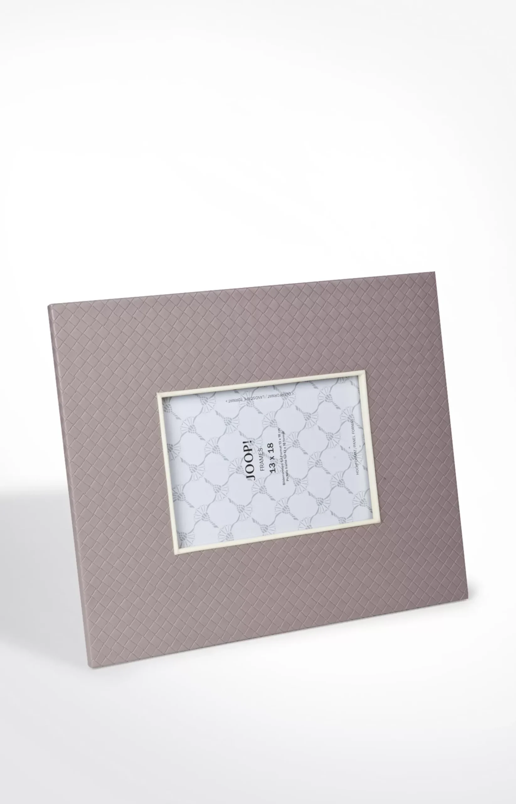 Homeline picture frame (for 13 x 18 cm photos), grey-rosé